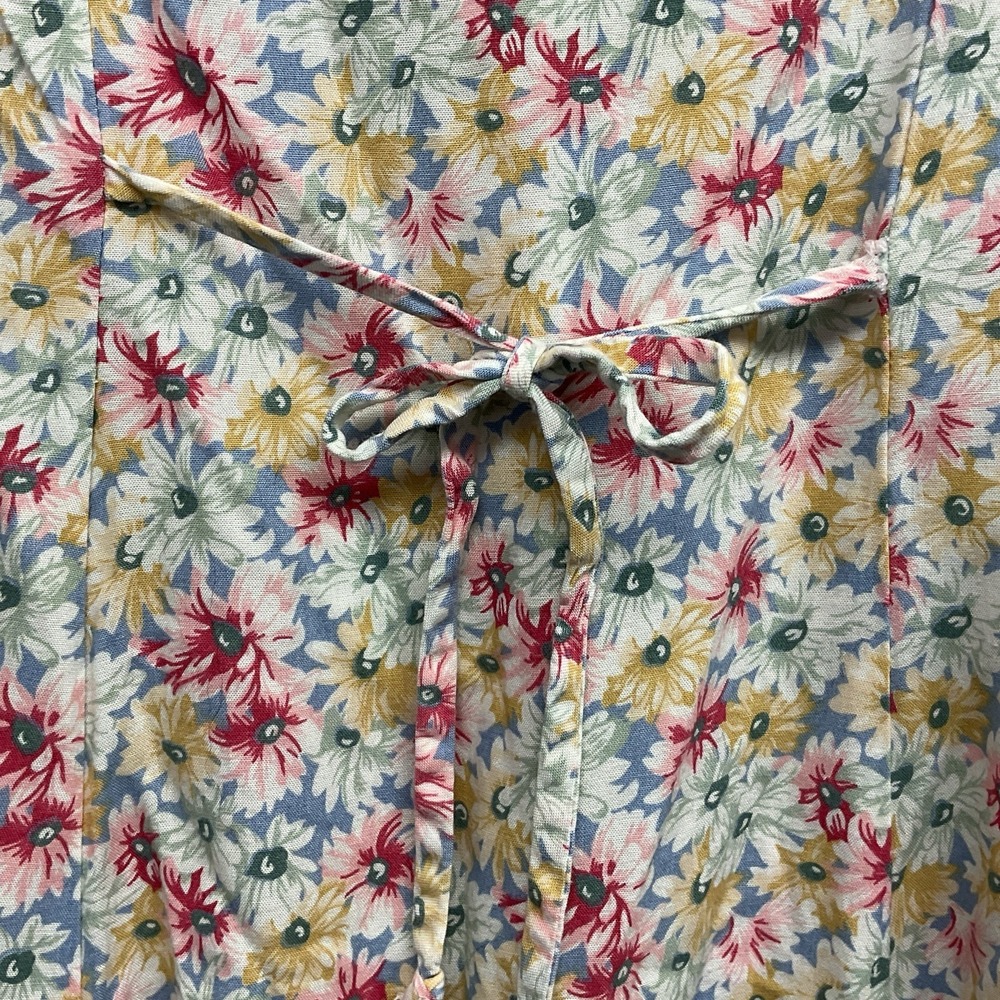 Vintage My Michelle Girls 10 Floral Ruffle Dress Cottagecore Grannycore - CUTE! - Picture 8 of 8